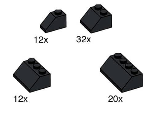 Black Roof Tiles
