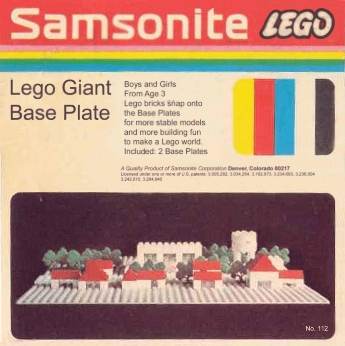 2 40 x 40 Baseplates