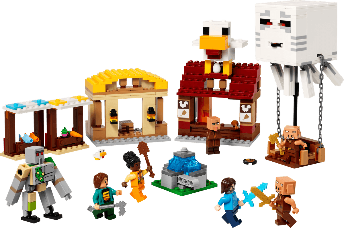 The Ghast Balloon Village Attack