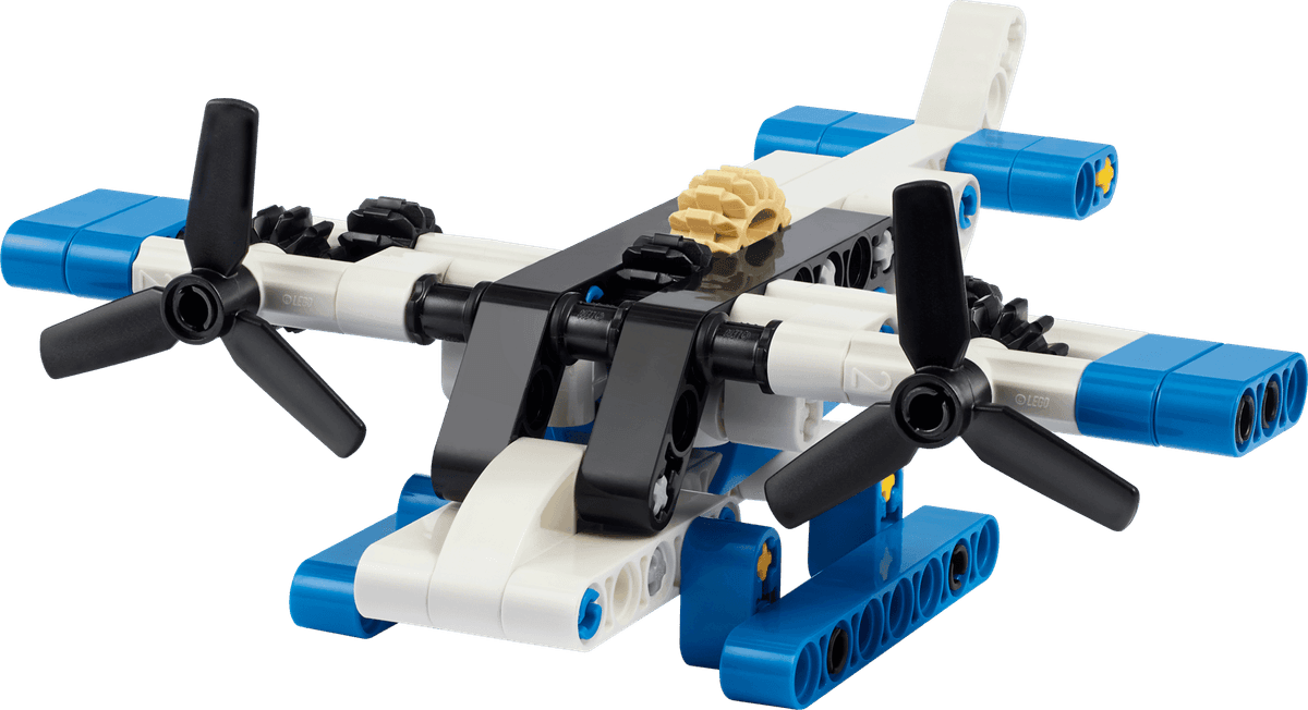 White Seaplane