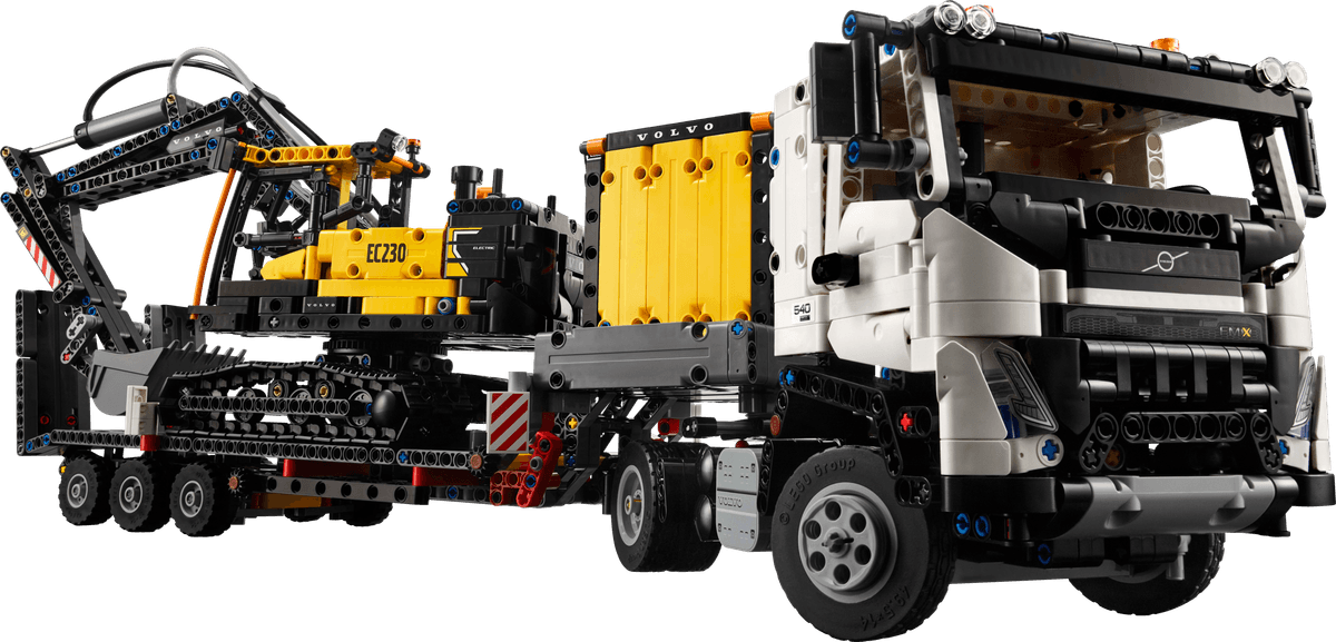 Volvo FMX Truck & EC230 Electric Excavator