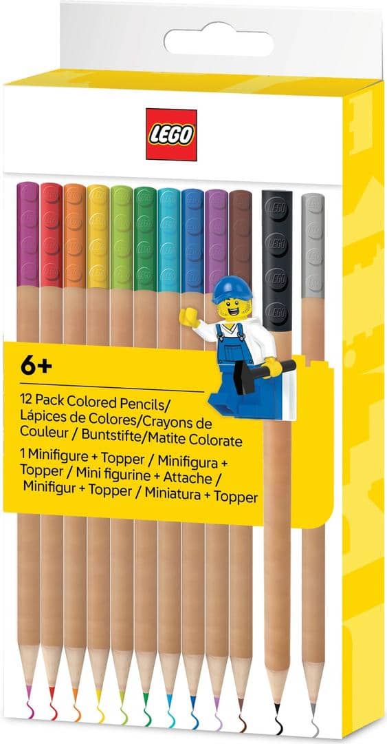 Coloured Pencils with Topper