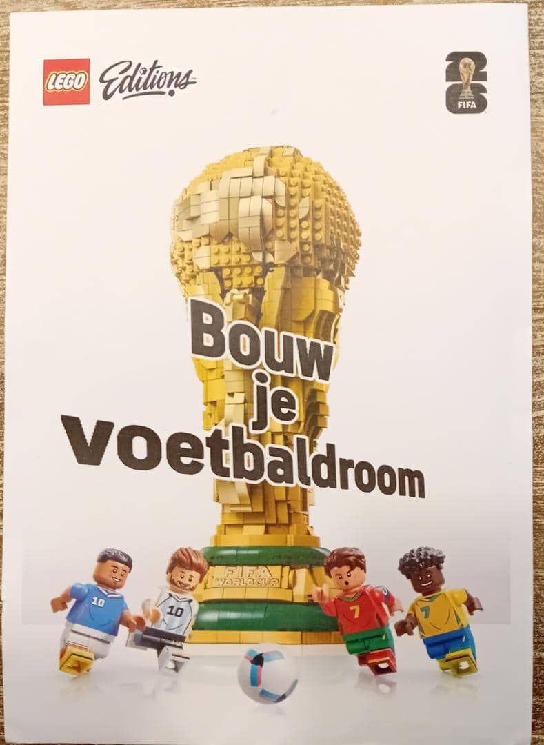 "Bouw je voetbaldroom" Envelope