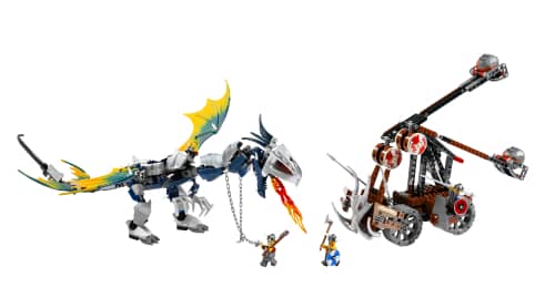 Viking Double Catapult versus the Armored Ofnir Dragon