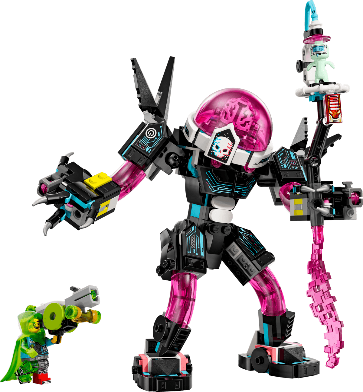 Mateo vs. Cyber Brain Mech