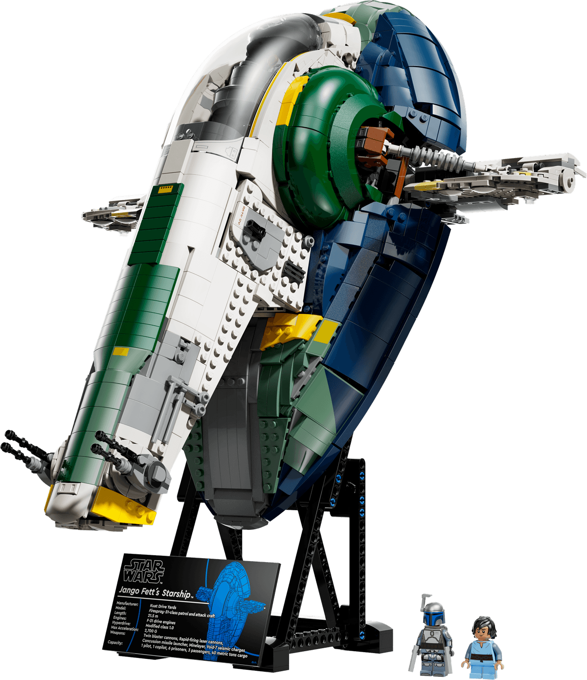 Jango Fett's Firespray-Class Starship