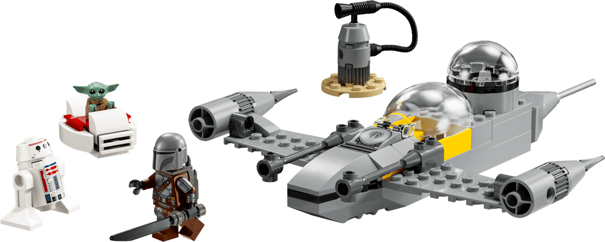 Mando and Grogu's N-1 Starfighter