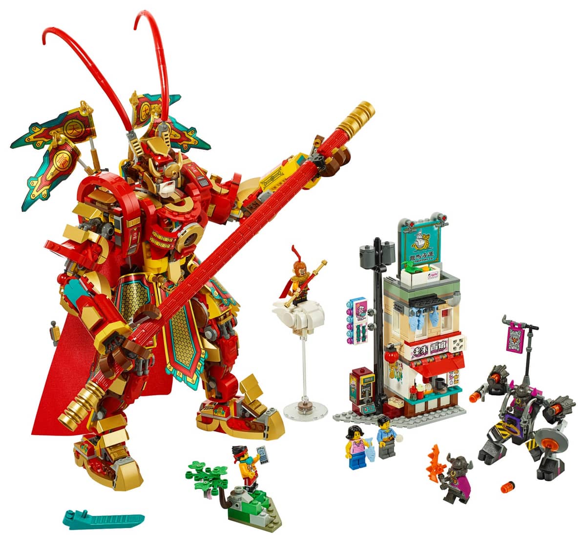Monkey King Warrior Mech