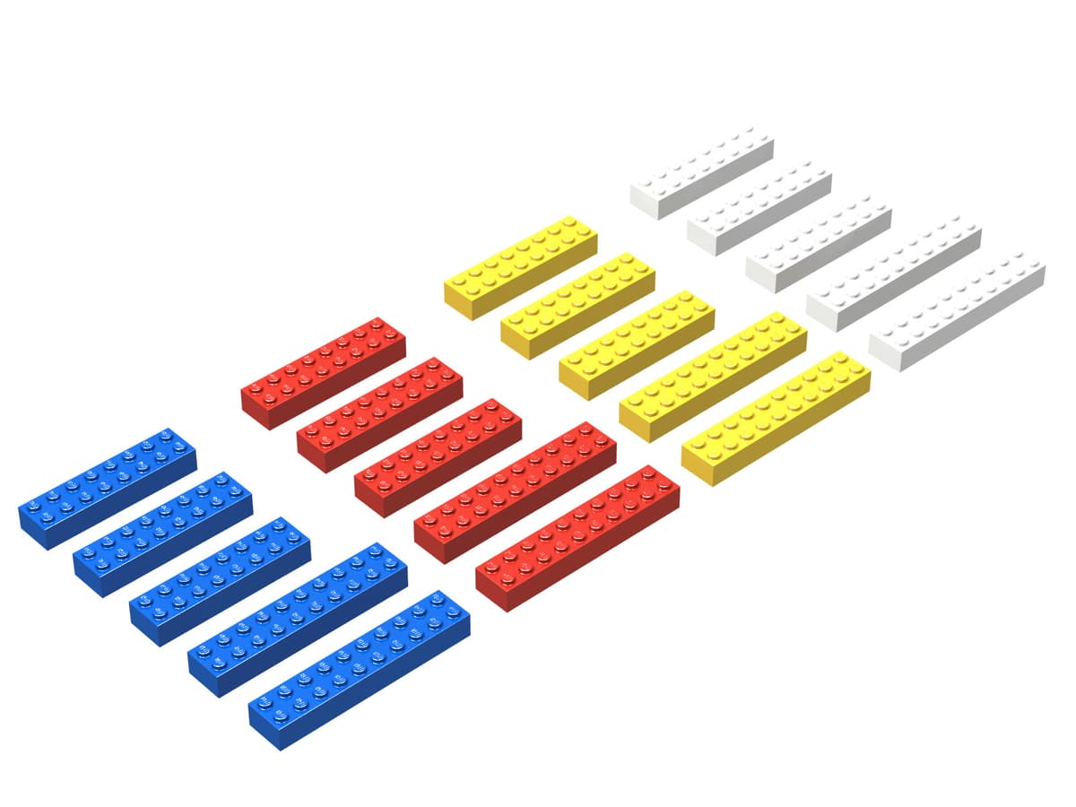 2 x 8 & 2 x 10 Bricks