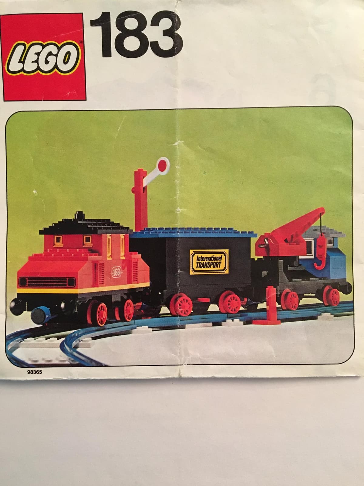 Complete Train Set with Motor and Signal