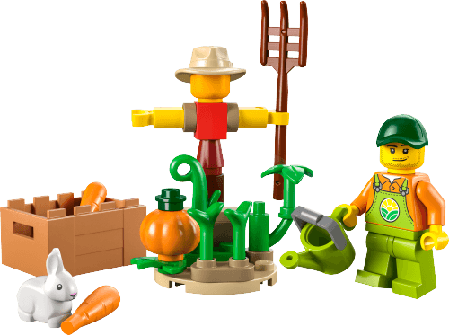 Farm Garden & Scarecrow