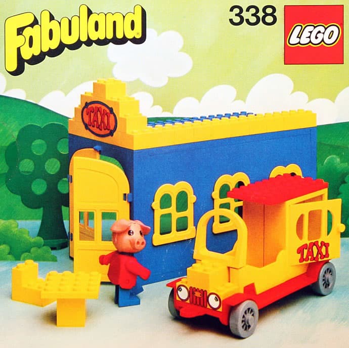 Blondi the Pig and Taxi Station