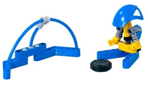 Blue Player & Goal