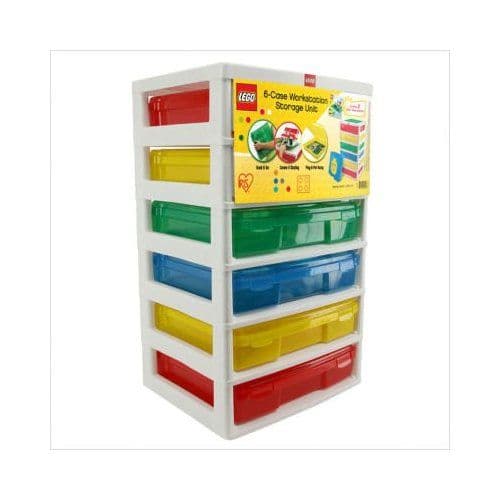 6-Case Workstation Storage Unit