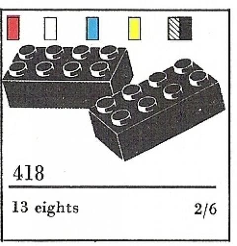 2 x 4 Bricks (The Building Toy)