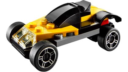 Yellow Sports Car