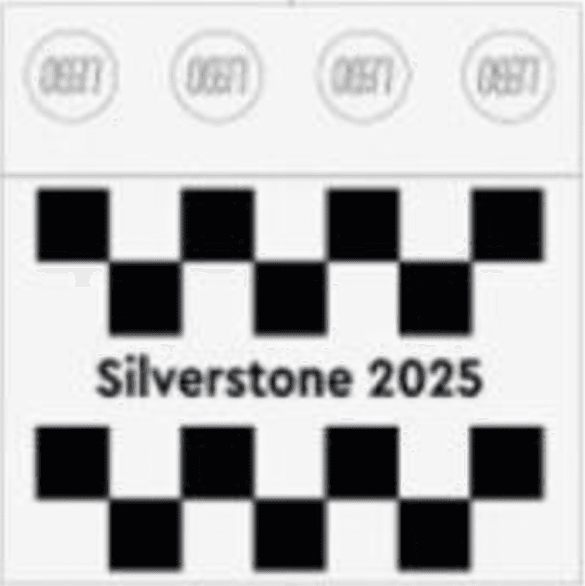 2025 Formula 1 British Grand Prix Tile
