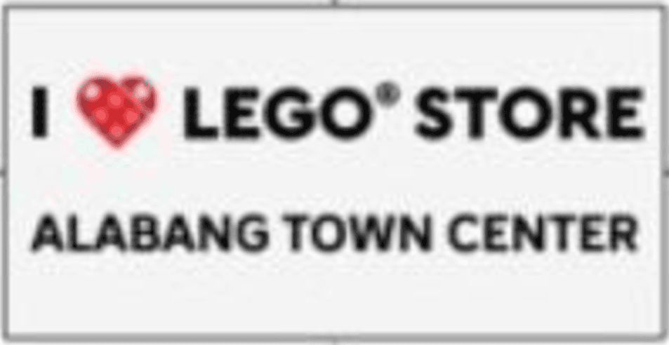 I [Heart] LEGO Store Alabang Town Center Tile