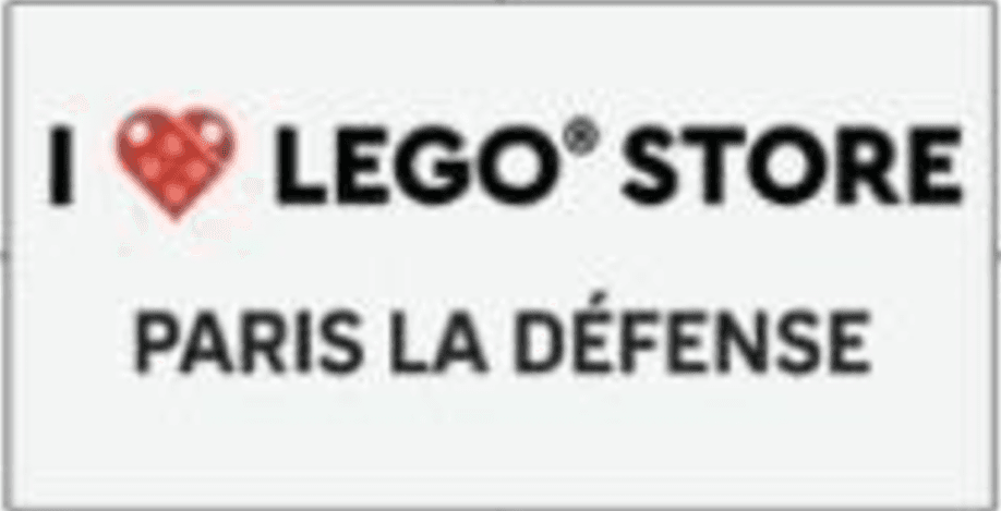 I [Heart] LEGO Store Paris La Défense Tile