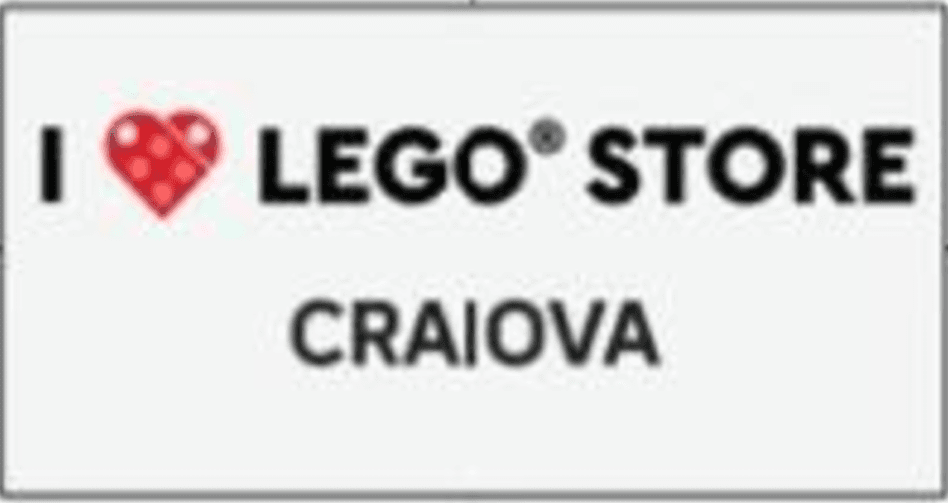 I [Heart] LEGO Store Craiova Tile