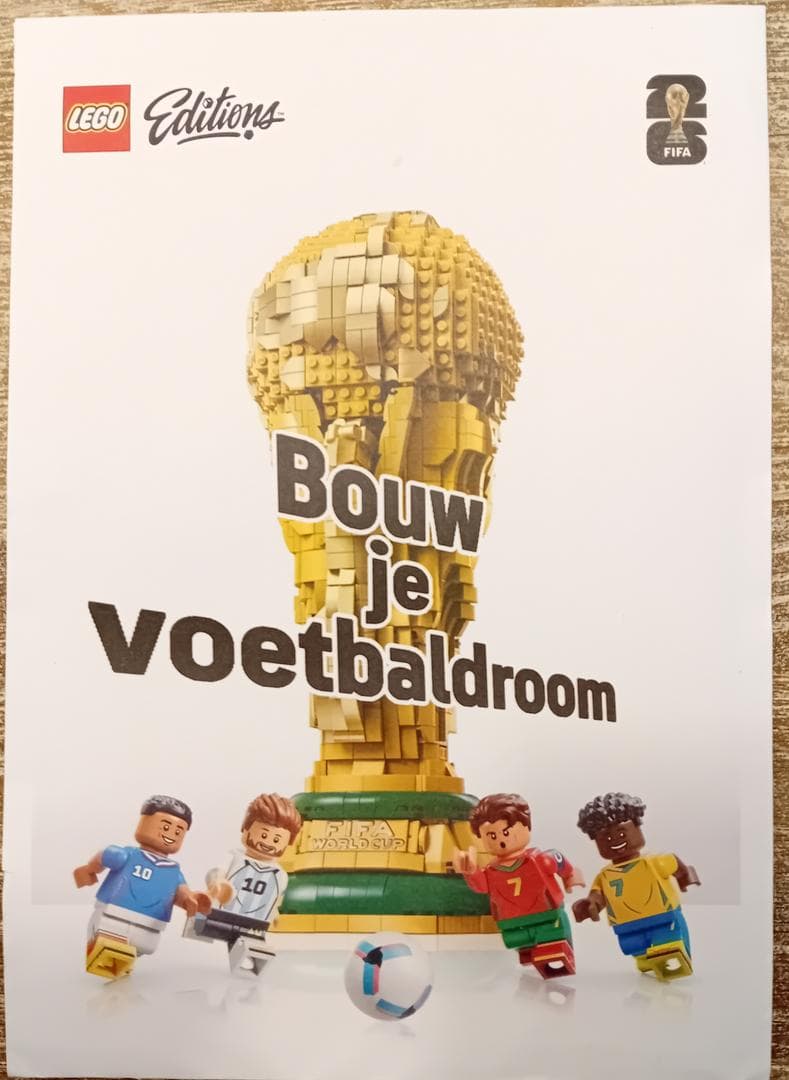 "Bouw je voetbaldroom" Envelope