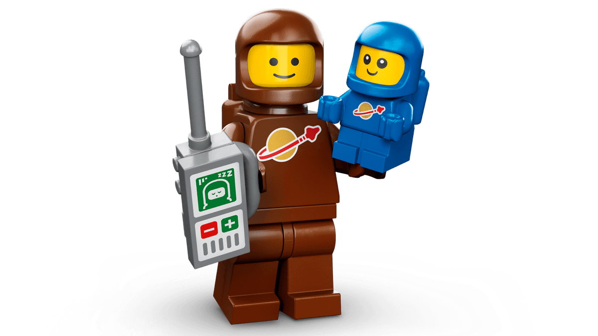 Brown Astronaut and Spacebaby