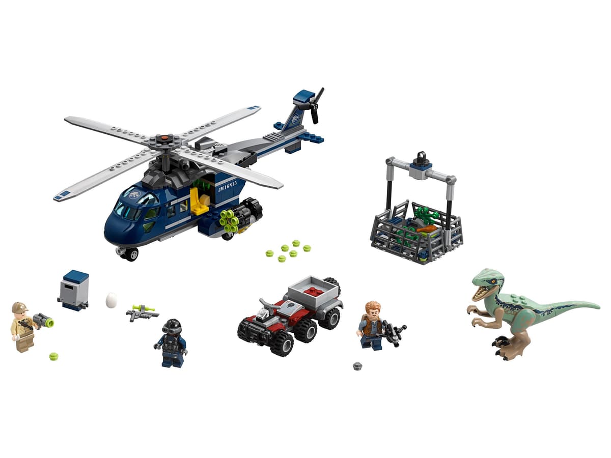 Blue's Helicopter Pursuit
