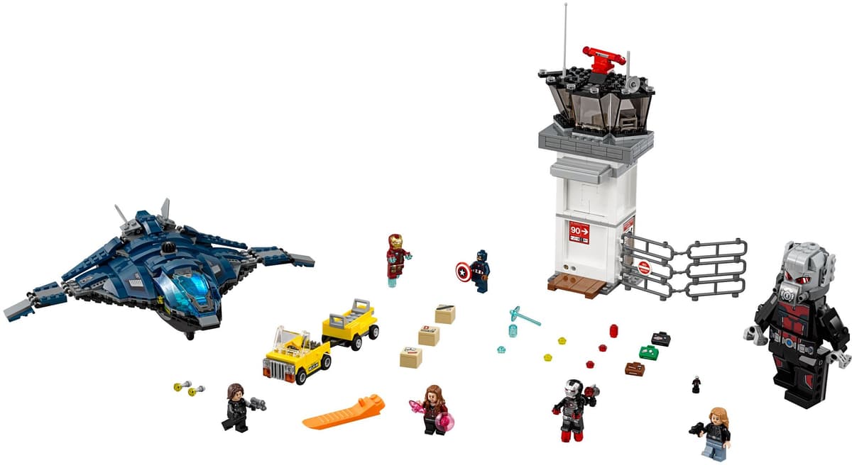 Super Hero Airport Battle