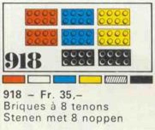 21 8-Stud Bricks