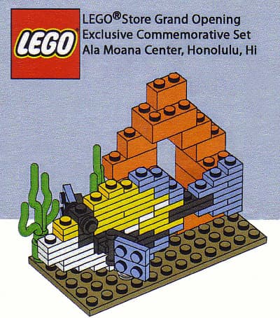 LEGO Store Grand Opening Exclusive Set, Ala Moana Center, Honolulu, HI