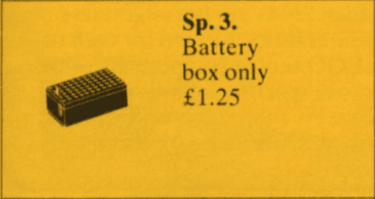 4.5V Motor Battery Box