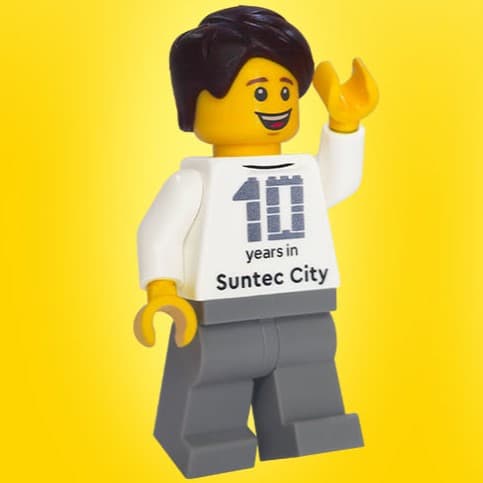 Celebrating 10 Years at Suntec City - Male Minifigure