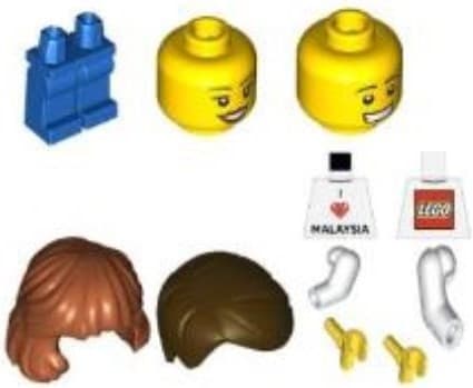 I Love Malaysia Minifigures